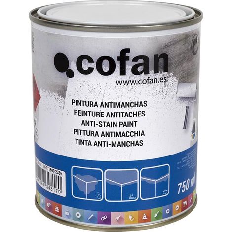 Pintura Antimanchas Al Disolvente 750 Ml (1/4)
