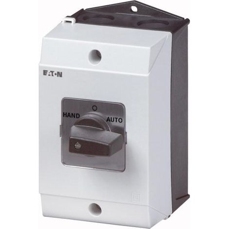 Inverseurs Contacts: 2 32 A plastron: 1-0-2 60 ° à accrochage en saillie 000207169 EATON T3-1-8210/I2