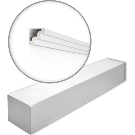 NMC Z52-box ARSTYL Noel Marquet 1 Box 25 pieces Cornice moulding contemporary design white  50 m (1/5)