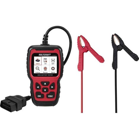 [GEBRAUCHT] B-Ware VOLTCRAFT OBD II Diagnosetool Lesegerät Fahrzeugdiagnose Batterieprüfung (1/2)
