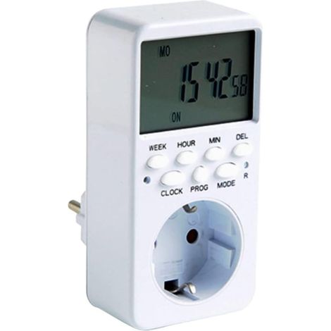 Digital Programmable Electronic Socket with Relay Control Switch Plug