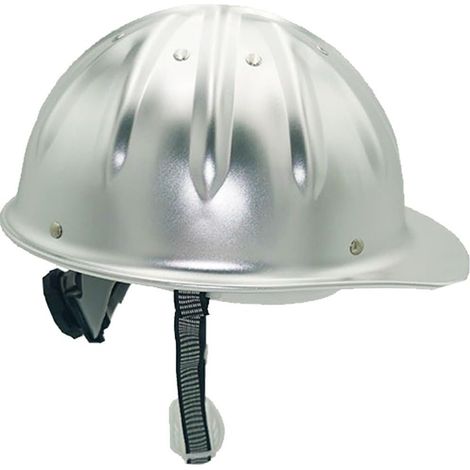 Casque De Travail en Alliage D'aluminium, Casque De Construction À Haute Résistance, Protection Durable, Casque De Sécurité pour Les Travailleurs (1/5)
