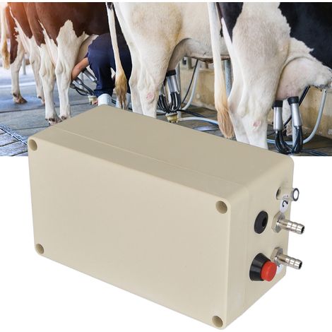 Machine à traire les seins électrique avec puissance d'aspiration élevée, unité principale pulsée à brancher, pompe à vide, accessoires pour tire-lait, norme américaine 100-240V.