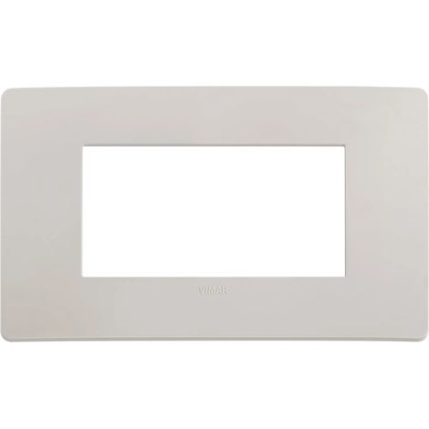 Placca Vimar Plana Up 4M grigio dolomite matt 14654U.13