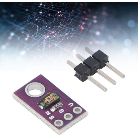 Vendu par lot de 5. Module capteur de lumière ambiante TEMT6000 pour applications Arduino : éclairage/lumière ambiante/détection d'intensité lumineuse/domotique. (1/5)