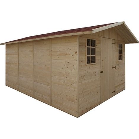 Casetta 330 x 414 cm 1 porta 2 finestre Ardesia Rossa (+â‚ 90,00) - Si (+â‚ 150,00) (1/5)