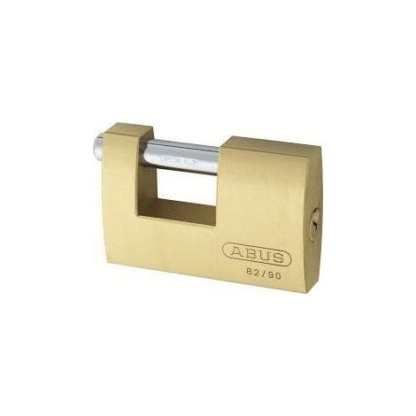 Cadenas rectangulaire laiton 82 - ABUS 90,5