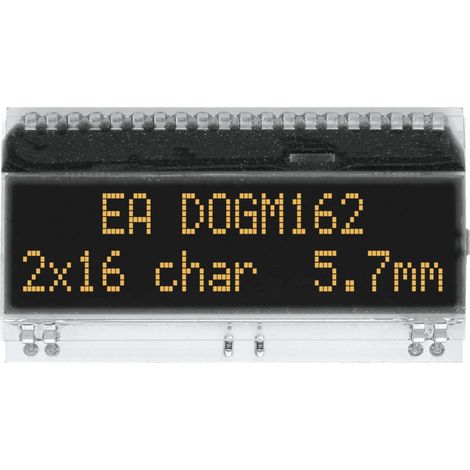 DISPLAY VISIONS 7-Segment-Anzeige   5.57 mm 3.3 V, 5 V Ziffernanzahl: 2 EADOGM162S-A