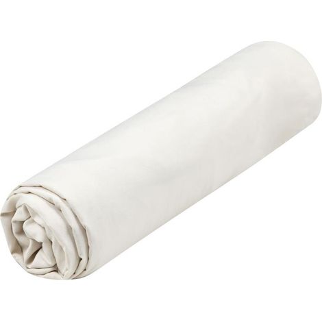 Drap housse 90 x 190 cm Cocon ecru
