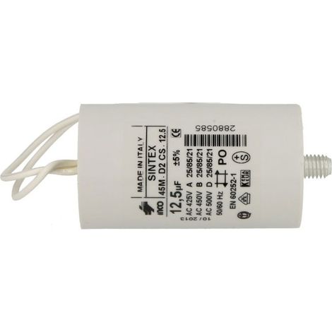 Condensador 12,5 µf Mka 450V Recambio FAAC GENIUS 760025