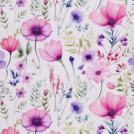 Tela decorativa Oxford para exteriores - Flores - DX2148 (1/5)