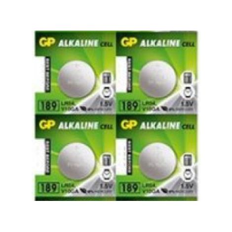 .4 Piles GP 189/LR1130/G10/LR54/AG10.