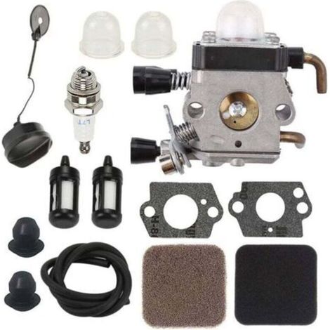 FS85 Vergaser-Reparatursatz kompatibel mit Stihl FS75, FS80, FS85, HS75, HS80, HS85, HL75, FH75, HT70, HT75, KM80, KM85, SP80, SP85, FC85, FC85 (1/4)