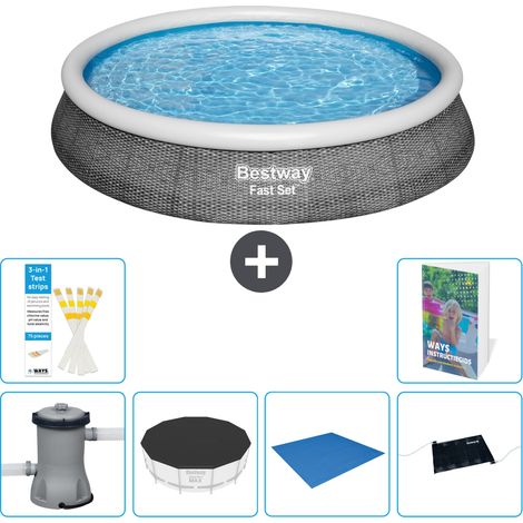 Bestway Fast Set Rund - 396x84 cm - 7-teilig  S214 (1/5)