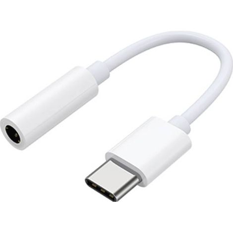Adaptateur casque USB-C Samsung DAC - Prise mini-jack 3,5 mm - Blanc