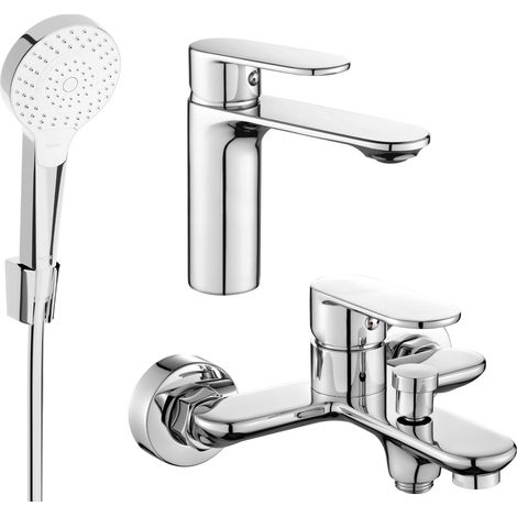 Mexen Milo R05 ensemble de baignoire, chrome - 71303R05-00