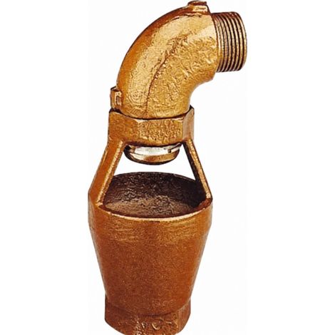 Abflusstrichter, mit schwenkbarem Winkel 1/2" M x 3/4" Caleffi 552140 1/2" M x 3/4" (1/2)