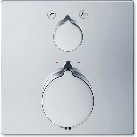 Duravit C.1 Wannenthermostat Unterputz, eckige Rosette, mit Ab- (1/5)