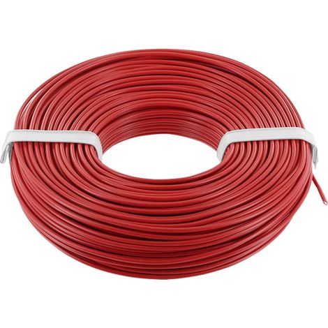 econ connect KL05RT40 Fil de câblage 1 x 0.5 mm² rouge 40 m C891722