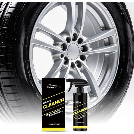 Felgenreiniger für Felgen, Oberflächenpflege, Polieren, Rostentfernung, Fleckenentfernung und Glanzreinigung – 120 ml -- BIEMMEDUE (1/5)