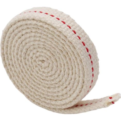 m lange, flache Baumwoll-Petroleumlampe für Camping und Heimdekoration, Breite 0,9 cm