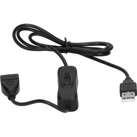 Câble d'extension USB mâle-femelle 28AWG, accessoire électronique pour ventilateur LED (1/5)