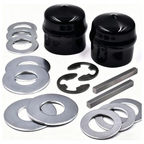 Kit de remplacement de roulements de roue et de bagues de pneu pour Husqvarna Craftsman Poulan Jonsered 532009040 9040 9040H 121748X 121749X 12000029 John Deere M123811 M123253 R27434 24H1398 (1/4)