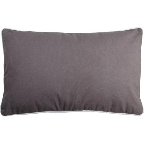 Cuscino DUO 30x50 grigio argento