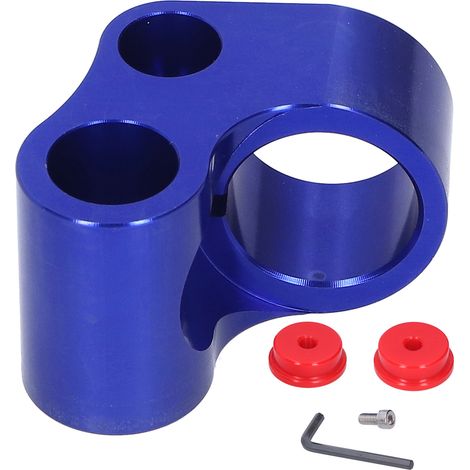 Adaptateur de levier de vitesse court à 5 vitesses, douille de Base adaptée à la transmission manuelle IMPREZA/WRX/LEGACY/FORESTER XT, bleu