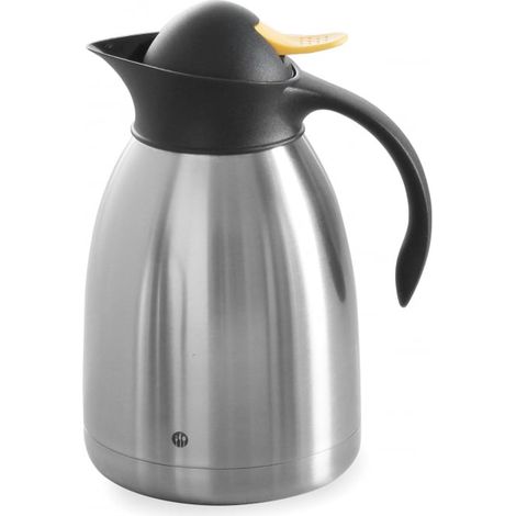 Thermos, pichet isotherme pour thé, double paroi, acier, 2 L - Hendi 446720 (1/4)