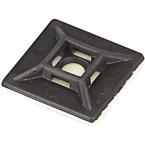 Base de montage compatible avec serre-cables - largeur max 5.5 mm
