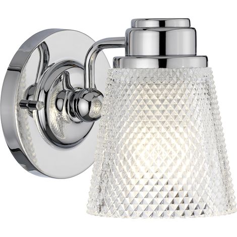 Hudson Applique 1 Luce Cromo Lucido IP44 (1/5)