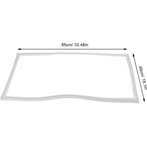 Ortviai Joint d’étanchéité pour porte de congélateur 7010592 / 7042262 en silicone blanc (1/4)