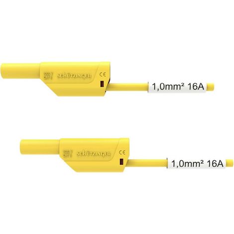 Schützinger VSFK 8501 / SIL1 / 100 / GE Câble de liaison 100 cm jaune 1 pc(s)