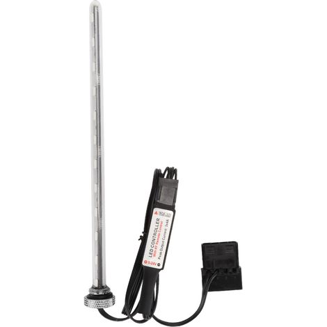 Energiesparende LED-Aquarienleuchte, farbwechselnde Aquarienleuchte, einstellbare Helligkeit, Kristallglasleuchte mit Fernbedienung, IP68 wasserdicht.