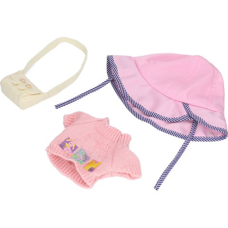 Enten-Plüschkleidung, Mütze, Pullover, Tasche, waschbar, geruchlos, farblos, niedlich, hautfreundlich, Kleidung für Plüschtiere (1/5)