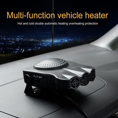 Dégivreur portatif pare-brise de chauffage de voiture de réchauffeur de voiture automatique de 12V 150W (1/4)