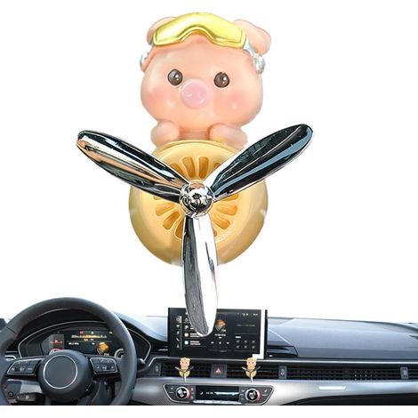 Clips de ventilation pour désodorisants de voiture,désodorisants pour grille d'aération de voiture Clip de diffuseur d'air à hélice rotative Hélice rotative, diffuseur de à clip de v (1/5)