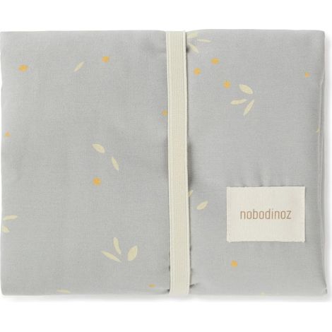 Nobodinoz STORIES Wickelauflage, Wickelmulde, 45 x 65 cm, Farbe: Weide zartblau