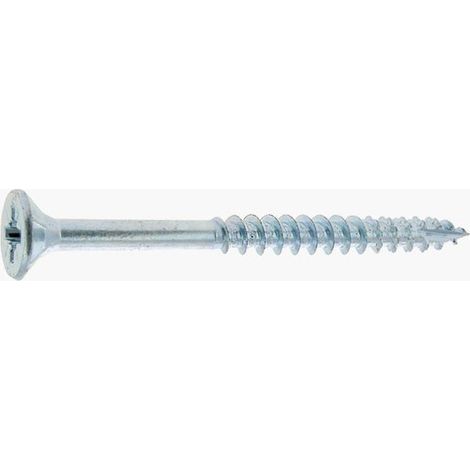 Ultima Visser Fijar Pegar tornillo para madera premium blanco caja 150 (1/2)