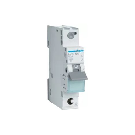 Hager Leitungsschutzschalter 1p. C-20A 6kA 1M QC MCS120 (1/2)