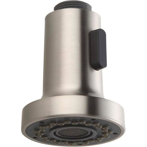 Professionelle Küchendusche mit 2 Düsen und Druckfunktion (silber) - AquaForge