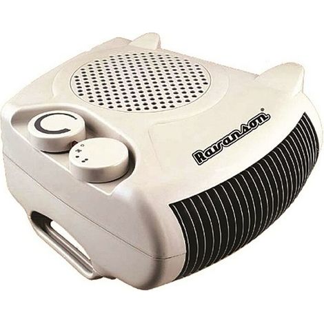 Ravanson FH-200 elektrischer Heizlüfter weiß & schwarz 2000 W (1/3)