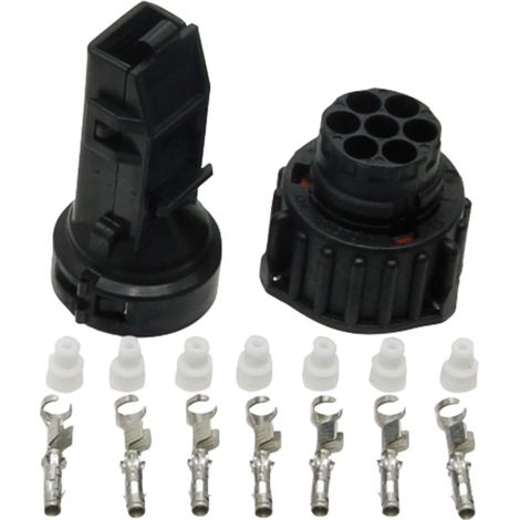 Kit de carcasa para enchufe, manguitos de contacto de 7 pines, conector de tornillo de 1,5 mm