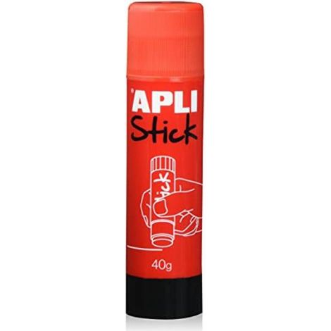 Apli Kids 12147 Stick di colla adesiva, 40 g, Rosso, 1 pezzo (1/4)