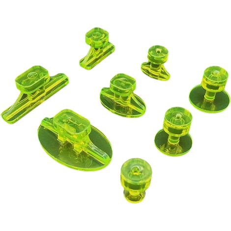 Lot de 8 languettes de débosselage, accessoires de réparation de carrosserie de voiture (1/5)