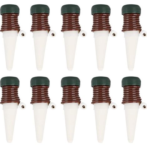 Tropfbewässerungssystem – Automatische Keramiktröpfchen – Für Zimmerpflanzen, Blumen und Bonsai – 10 Stück (1/5)