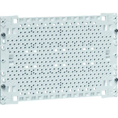 PLAQUE DE MONTAGE EN PLASTIQUE POUR APPLICATIONS MULTIMÉDIA UM00M0 HAGER