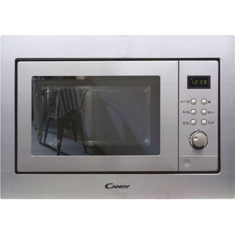 Candy CMGI201EX - Horno Microondas Integrable 20 Litros Con Grill Inox