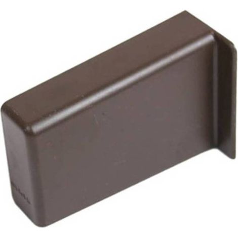 100 x GUSCIO COPERTURA PLASTICA 67/43 MM MARRONE SX